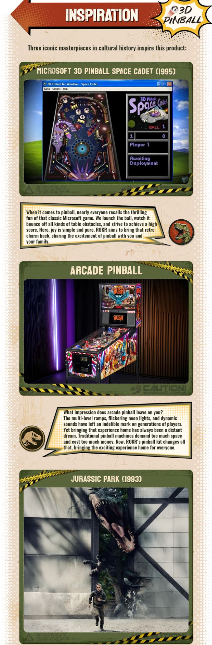 ROKR Dinosaur Lab Pinball  Test complet et avis  Pinball Xperience